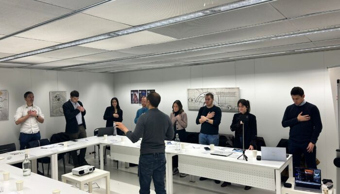 Desayuno de trabajo con Carlo Bindoni y Navarra Health Cluster