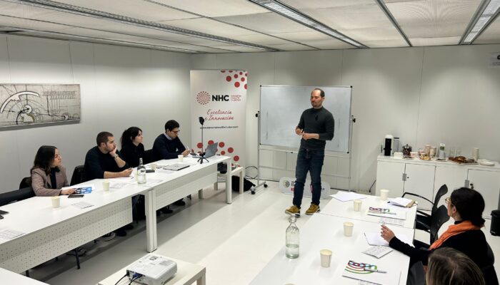 Desayuno de trabajo con Carlo Bindoni y Navarra Health Cluster