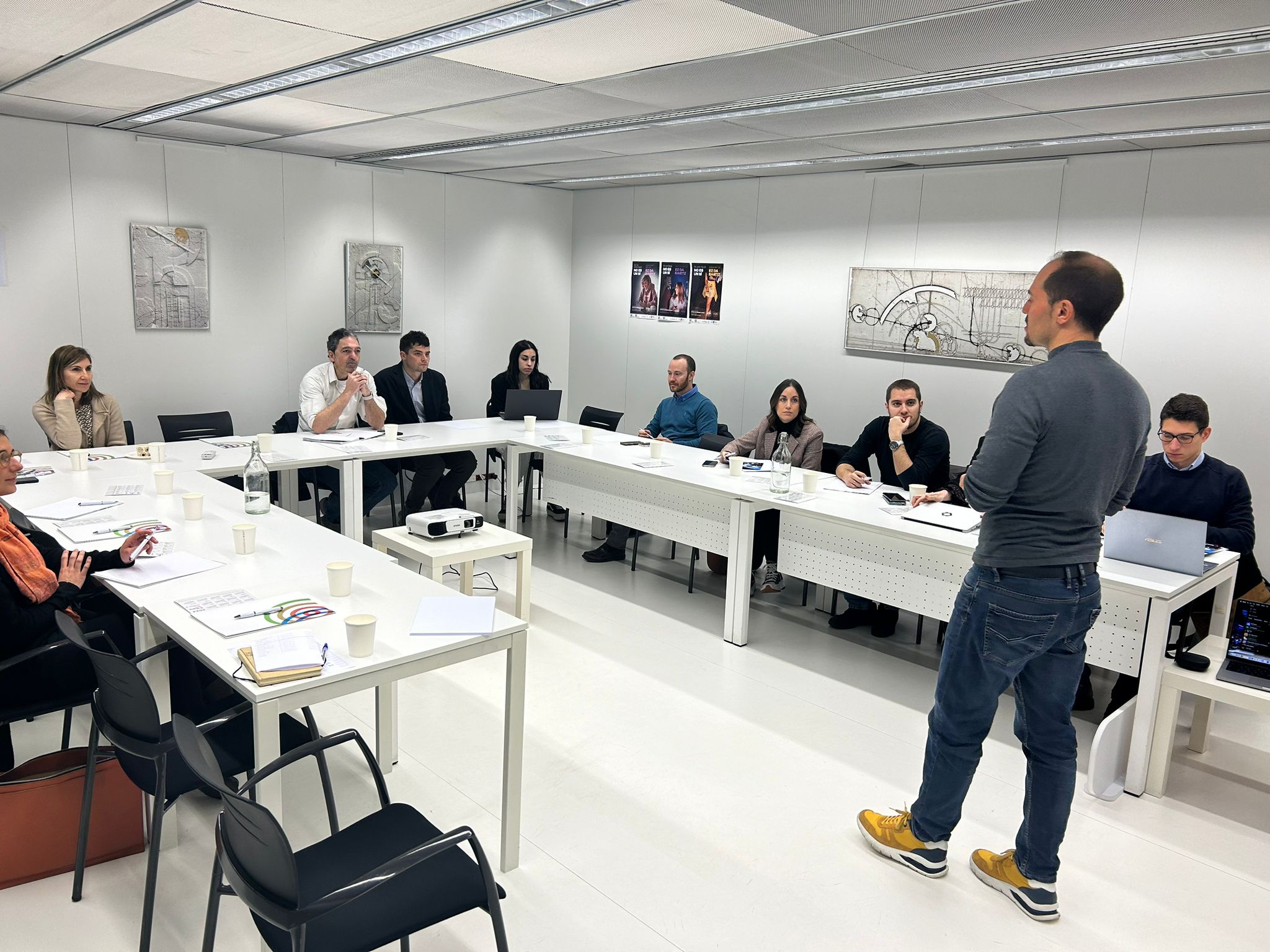Desayuno de trabajo con Carlo Bindoni y Navarra Health Cluster