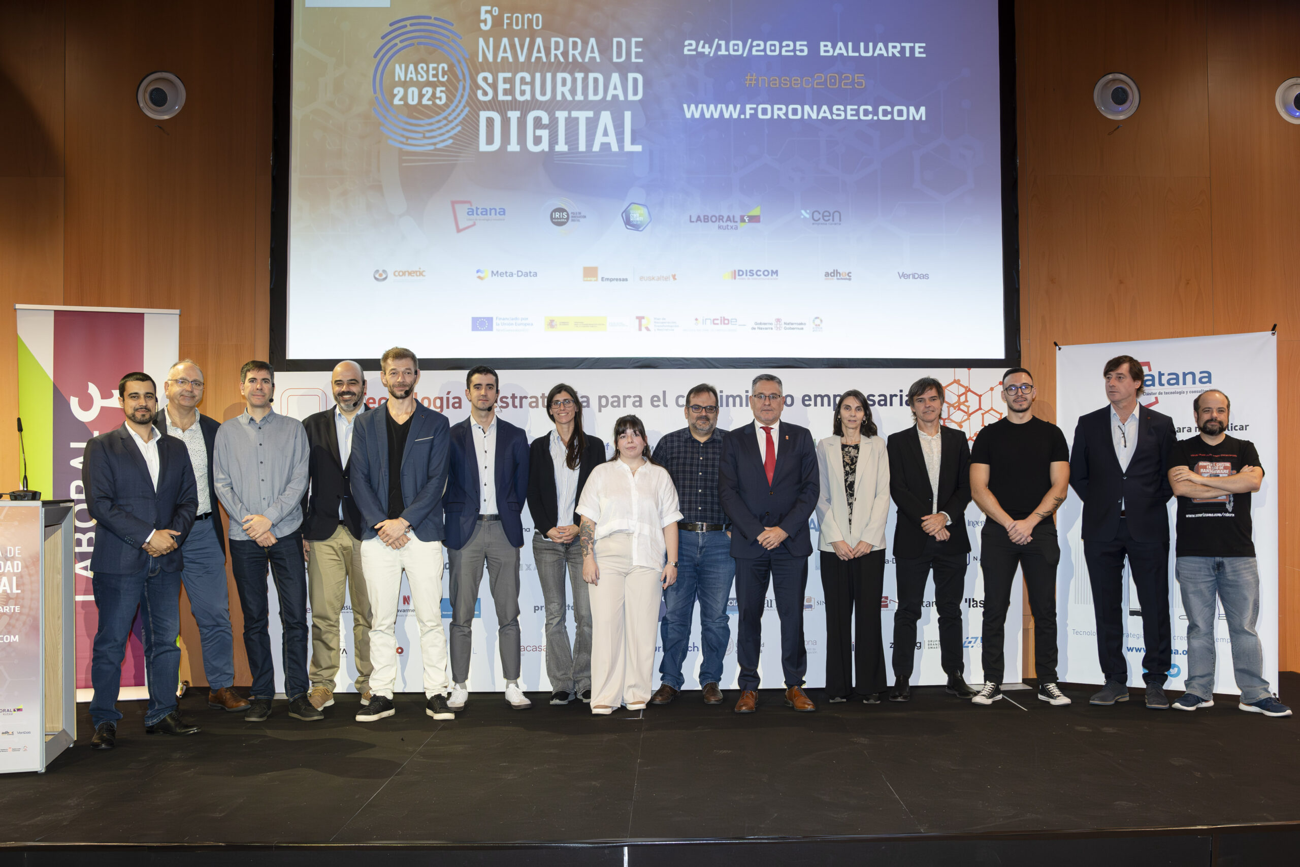 Cerca de 200 personas se reúnen en la quinta edición del Foro Navarra de Seguridad Digital