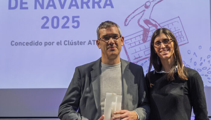 Jorge García Casanova, CIO, CISO y director de transformación digital de Mutua Navarra, recibe el Premio CIO de Navarra 2025
