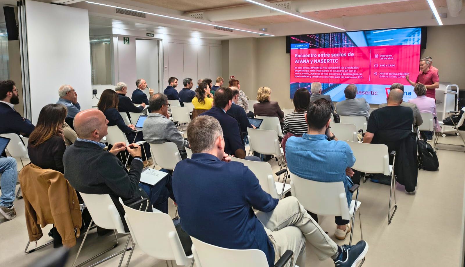 ATANA celebra un encuentro de trabajo con NASERTIC y empresas asociadas del sector TIC