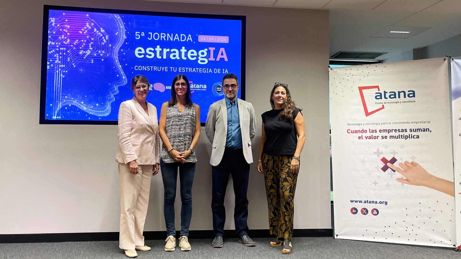 La 5ª Jornada EstrategIA reúne a las empresas navarras en torno a los retos estratégicos de la IA